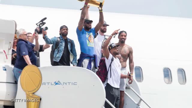 J.R. Smith Still Partying Shirtless Since NBA Finals