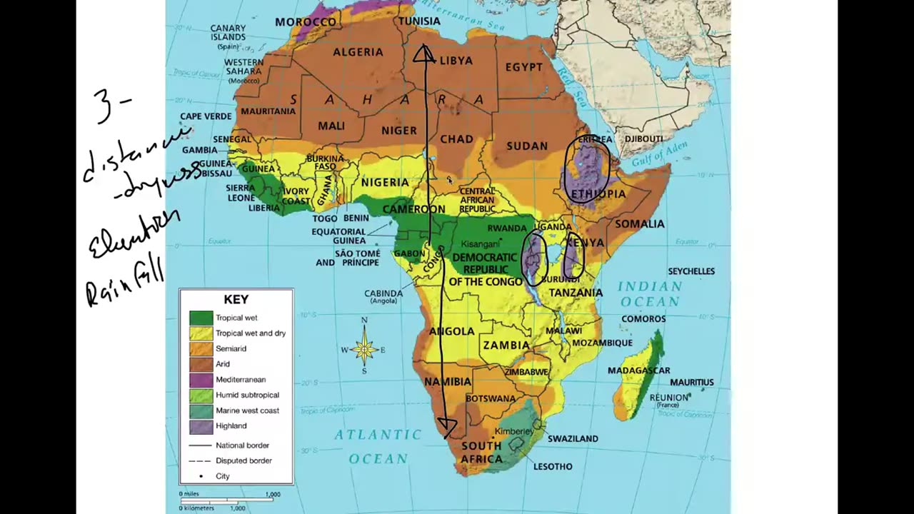 Africa's Geography( Climate and Vegetation)