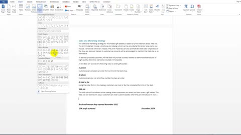 Shelly Cashman Word 2013 Chapter 3 SAM Project 1b