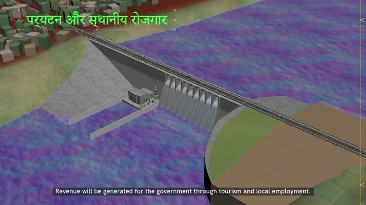 Marvadi dam layout Dindori