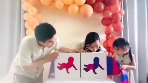 Twins Gender Reveal 😃