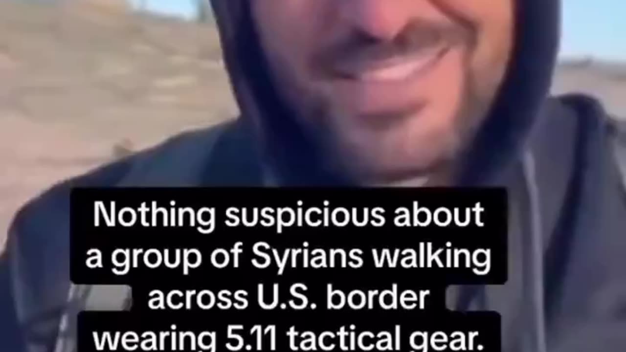 Nothing Suspicious About A Group Of Syrians Crossing The Border In Tacticle Gear