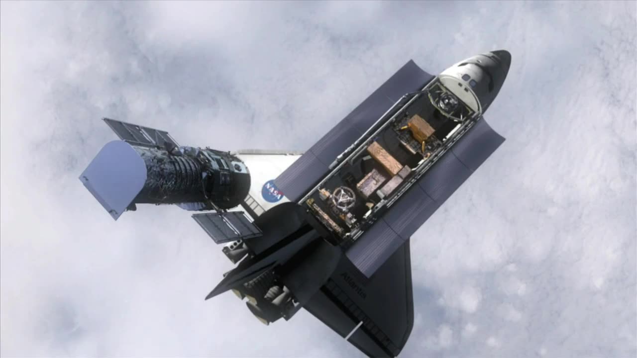 Space ship from space.....