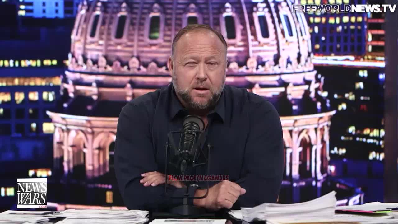 1 Year Ago Alex Jones Predicted War In February 2022 - 10/21/21