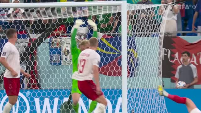 Mbappe grabs a double France v Denmark FIFA World Cup Qatar 2022