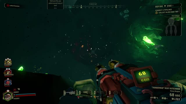 Deep Rock Galactic- NFL much?