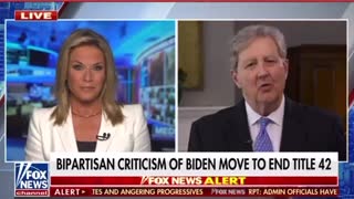 Sen Kennedy BLASTS Biden For Border Negligence