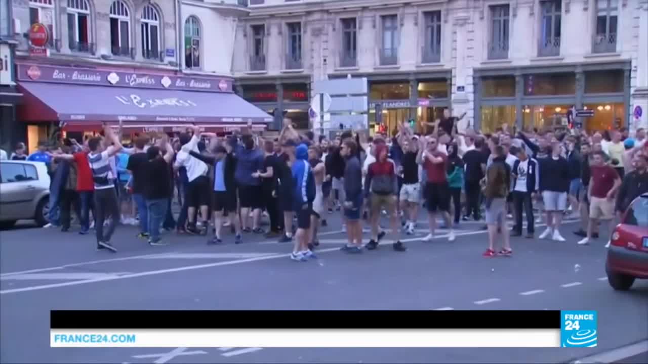 EURO 2016 English hooligans out to settle scores with Russian rivals in Lille