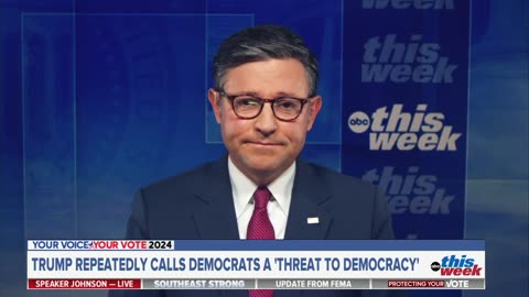 Johnson Presses Back On Stephanopoulos As He’s Grilled Over Trump Blaming Dems For Attack