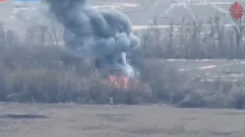 Russians Do Good Job Hiding Tank, Though It's Spotted and Destroyed Anyway