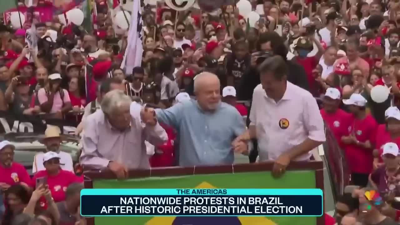 Nationwide Protests Spark In Brazil After Historic Presidential Election