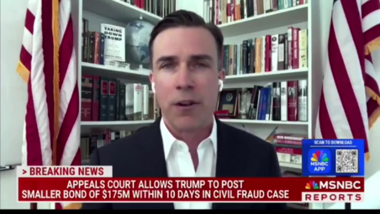 Savor every moment of this MSNBC liberal outburst about the Trump bond verdict.