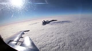 Russian airforce conduct drills near Western borders
