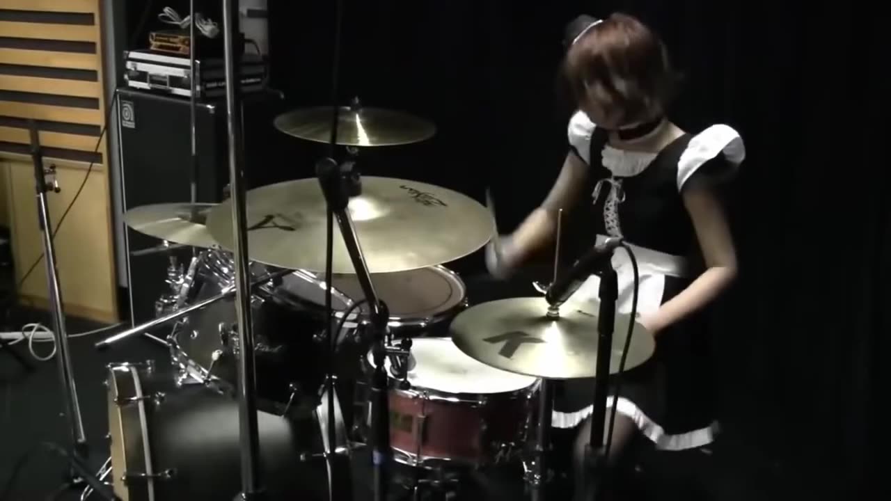 Band Maid Akane Benjo Sandal Dance MtH Drums Only #bandmaid #akane