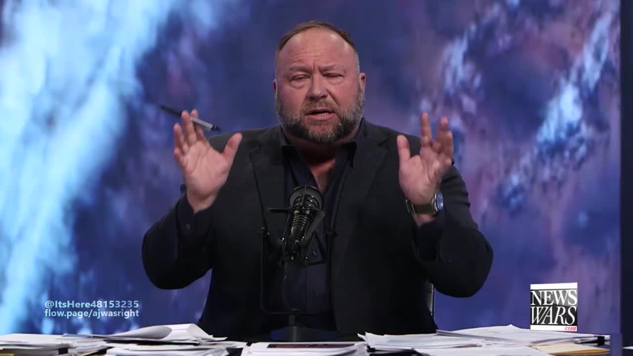 Alex Jones Shows You Who Created The Virus - The Mockingbird Media Is Following A Script - 4/3/21