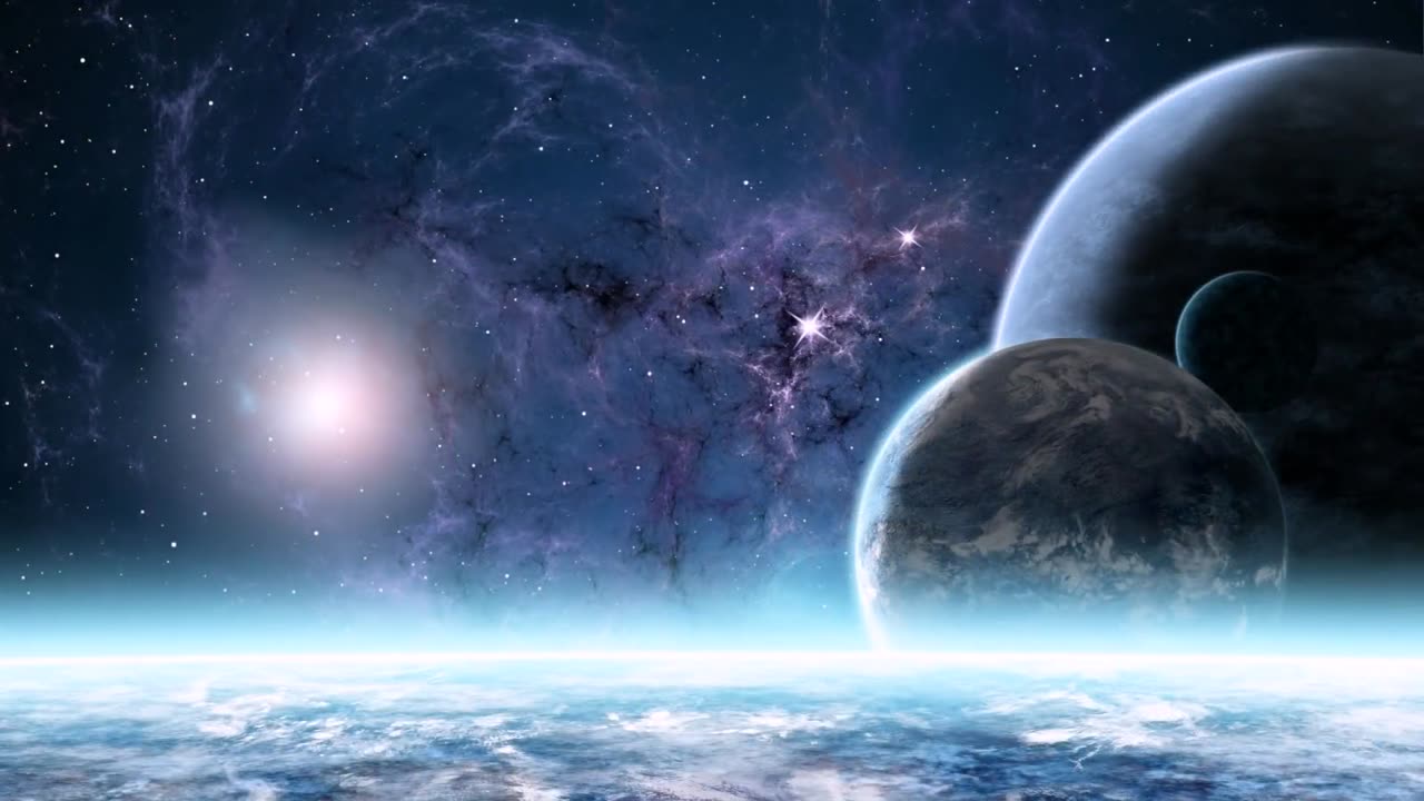 AMBIENT SPACE UNIVERSE GALAXY 🪐 MEDITATION RELAXATION MUSIC SLEEP WHITE NOISE 🦁✨💫