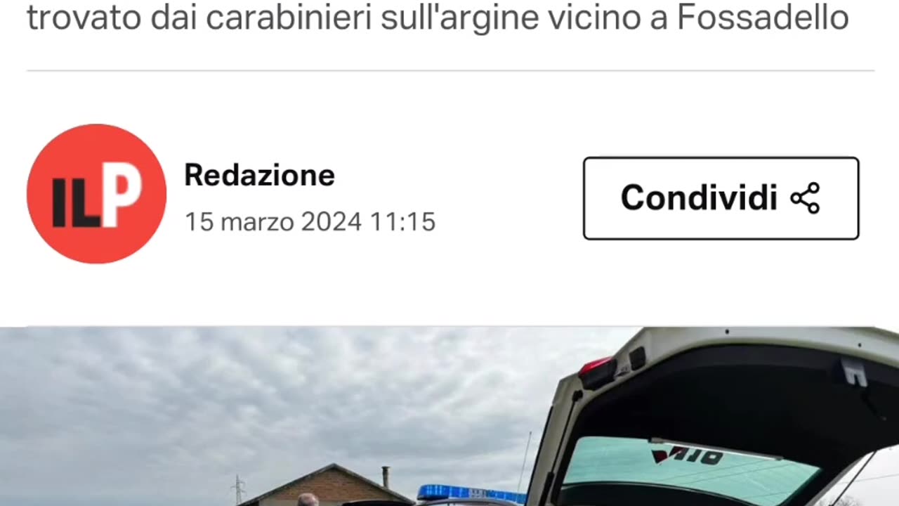 Malori improvvisi dall' 15 al 18 marzo 2024.