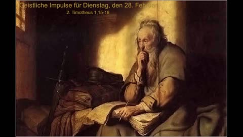 Geistliche Impulse für Dienstag, den 28. Februar