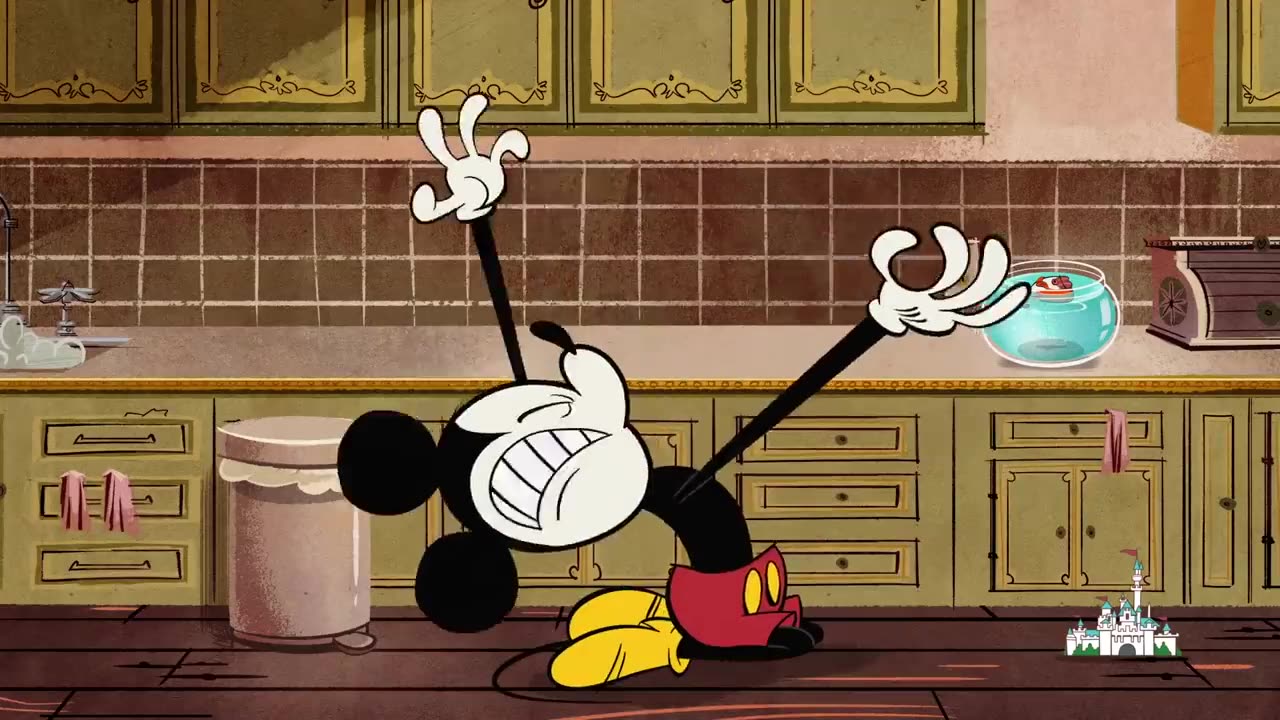 Flushed! | A Mickey Mouse Cartoon | Disney Shorts