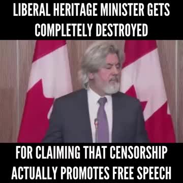 Freedom of speech is censorship?