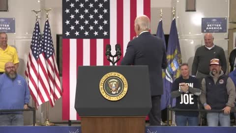 Biden speaks on his economic plan leading to a manufacturing boom in Michigan