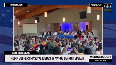 Trump Suffers MASSIVE ISSUES in AWFUL Detroit Speech