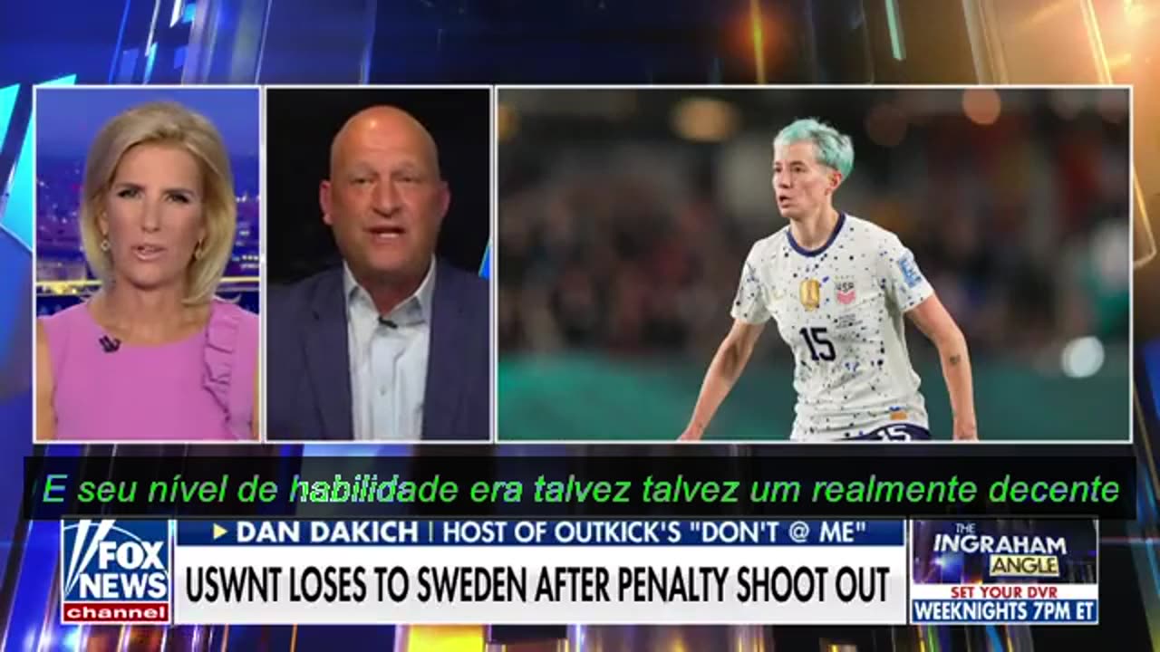 Nos despedimos da' desagradável ' Megan Rapinoe.