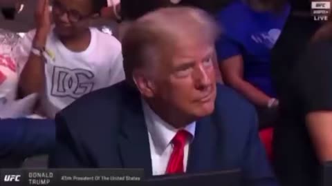 Trump Gets Standing Ovation And Let's Go Brandon Chants At UFC 287 As His Support SURGES!