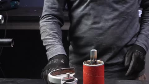 Transforming oil filter into perfect polishing tool