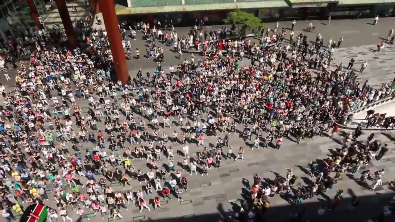 Waka Waka Biggest flashmob in the Netherlands