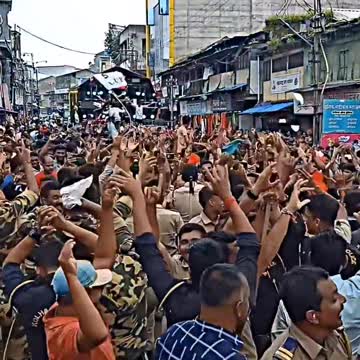 Kolahour Ganpati visarjan Police Staff dance video viral. #police #indianpolice