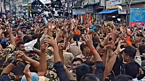 Kolahour Ganpati visarjan Police Staff dance video viral. #police #indianpolice