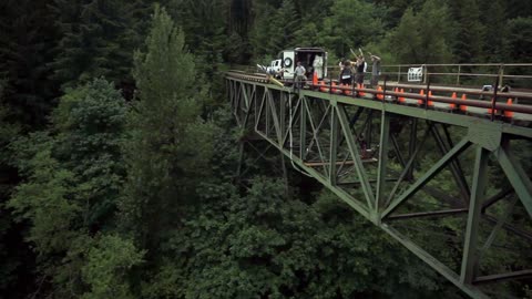 Bungee Jumping + Hexacopter (DJI S800)