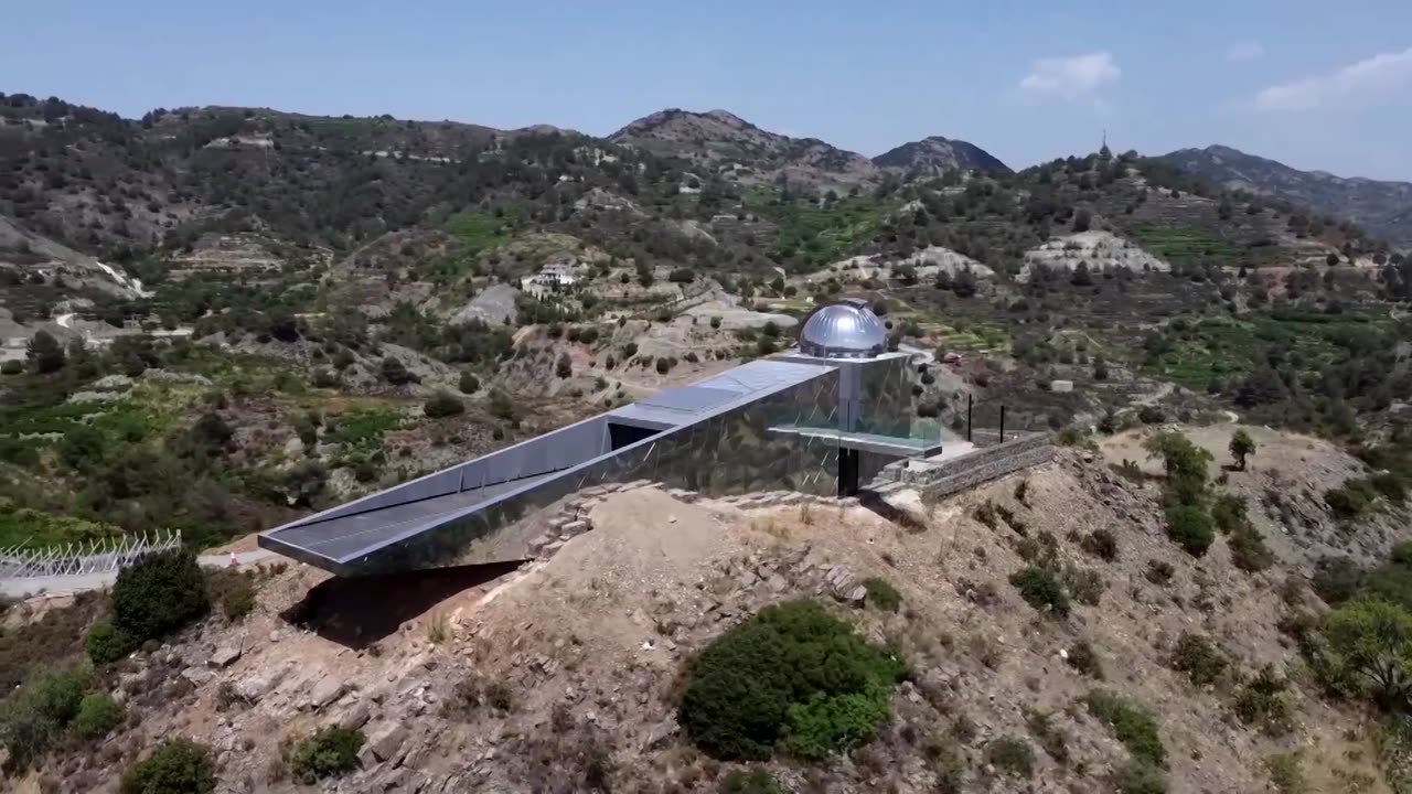 'Spaceship' observatory opens in Cyprus