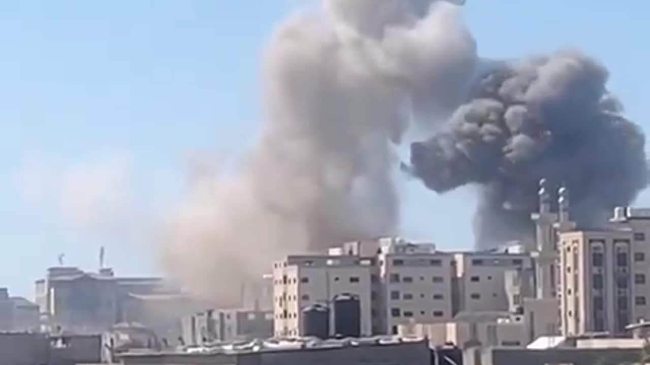 Footage shows the relentless Israeli bombing of Gaza’s residential buildings