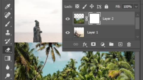 How to do masking #short #photoshop