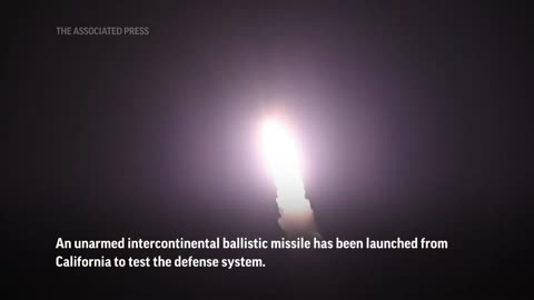 US military test launches unarmed Intercontinental Ballistic Missile from California