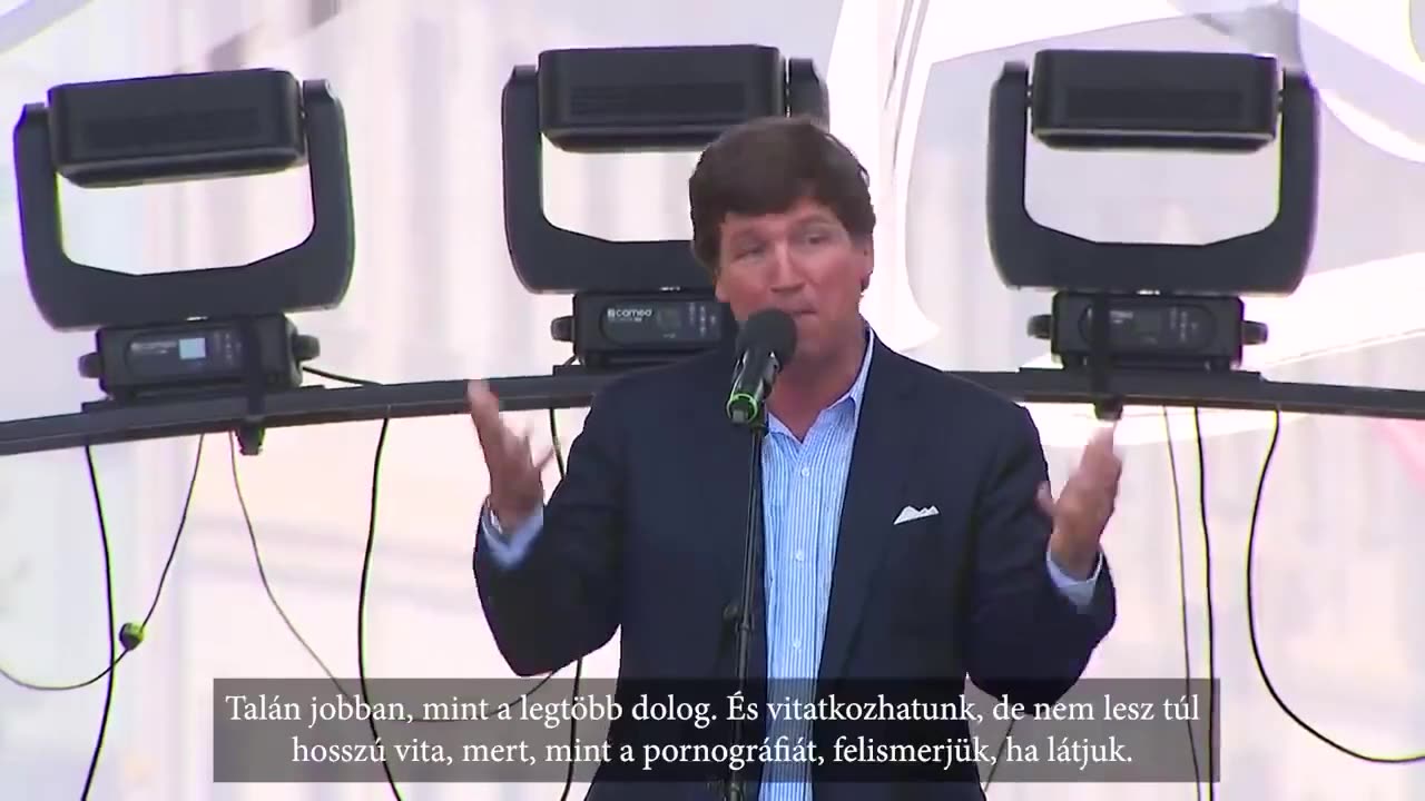 Tucker Carlson In Hungary.