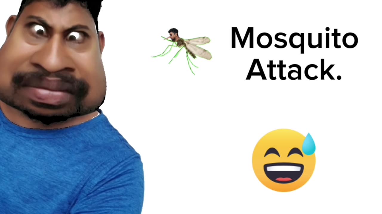 Mosquito Attack me 🤪😂