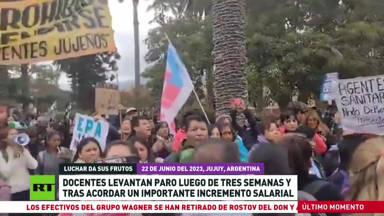 El gremio de docentes de la provincia argentina de Jujuy decide levantar el paro