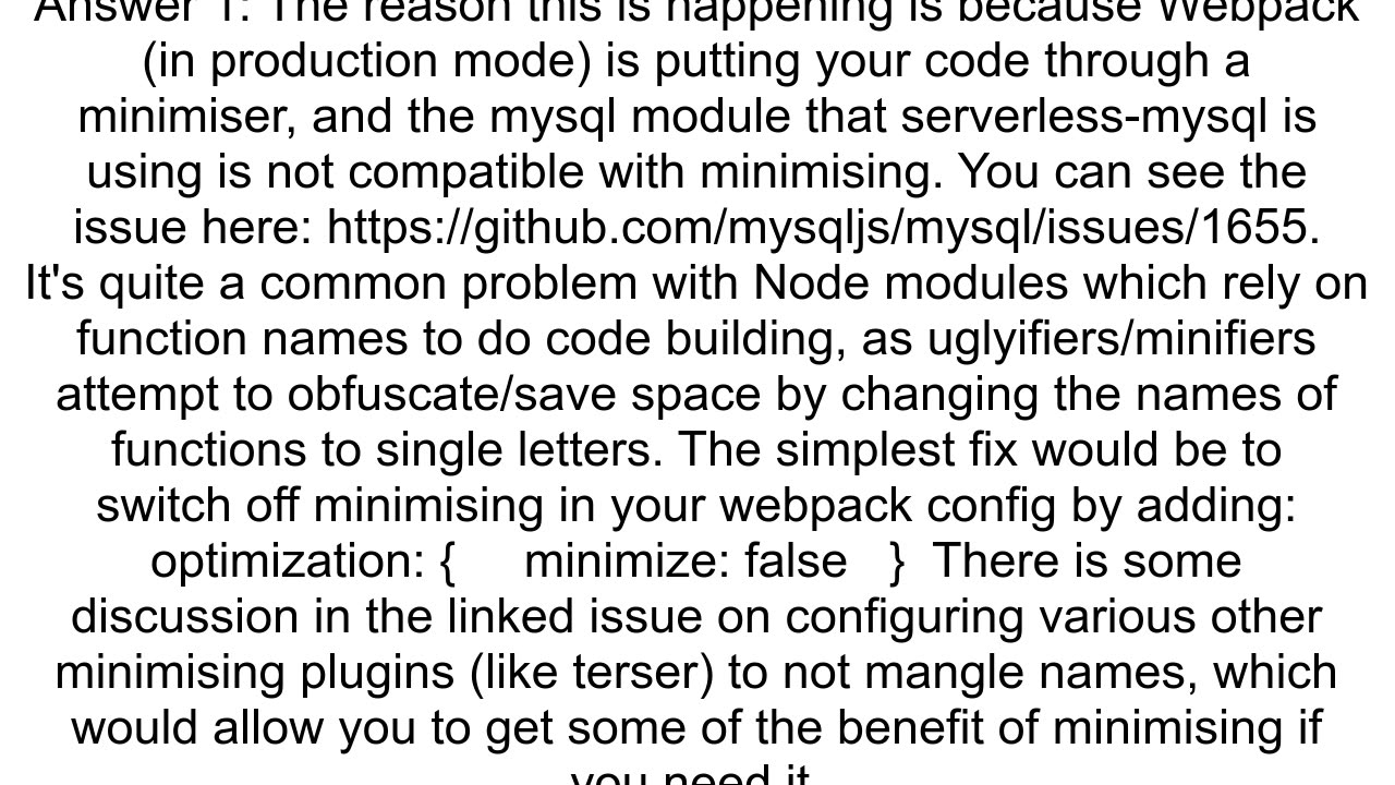 quotError Received packet in the wrong sequencequot when connect to serverless aurora