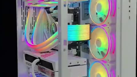 Lian Li i7-13700k + RTX 4080 White Gaming Pc Build