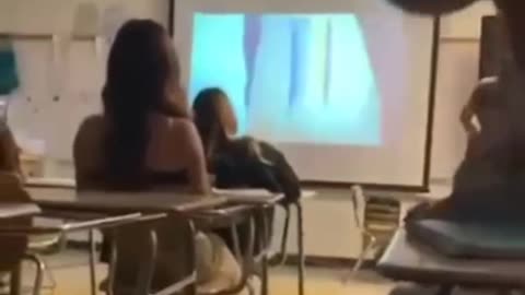 Teacher threatens kids not watching pride video.