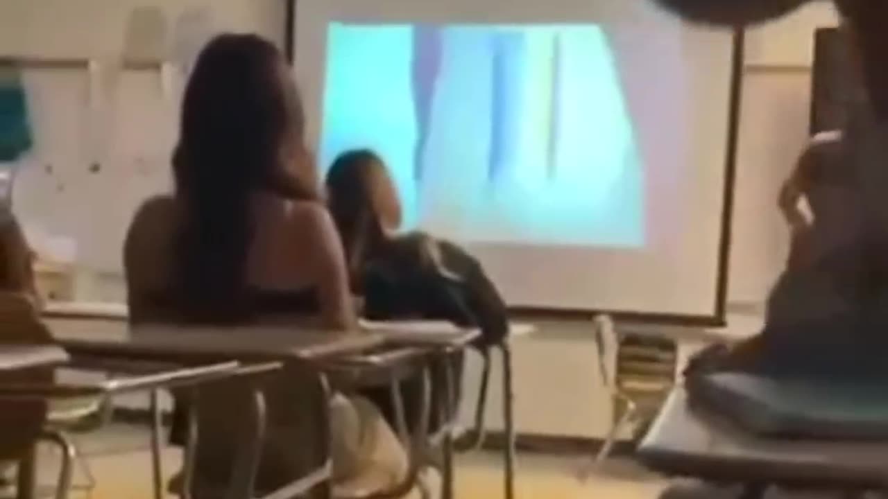 Teacher threatens kids not watching pride video.