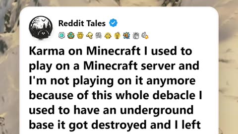 Minecraft Karma Revenge: Payback in the Pixel World