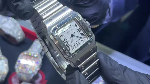 RATING and PRICING CARTIER Santos WATCHES! Diamond VS Plain Jane !