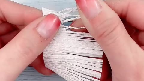 How to Make Flowers with Drinking Straws Real Handmade Crafting DIY