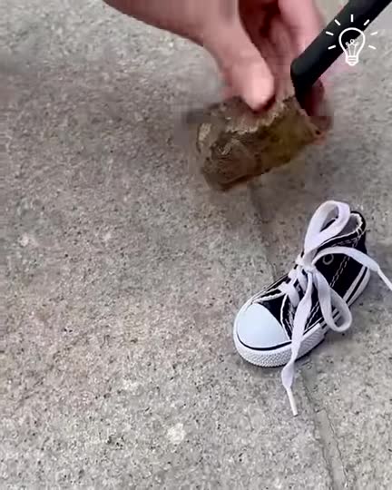 Cute sneaker accessory for your bike