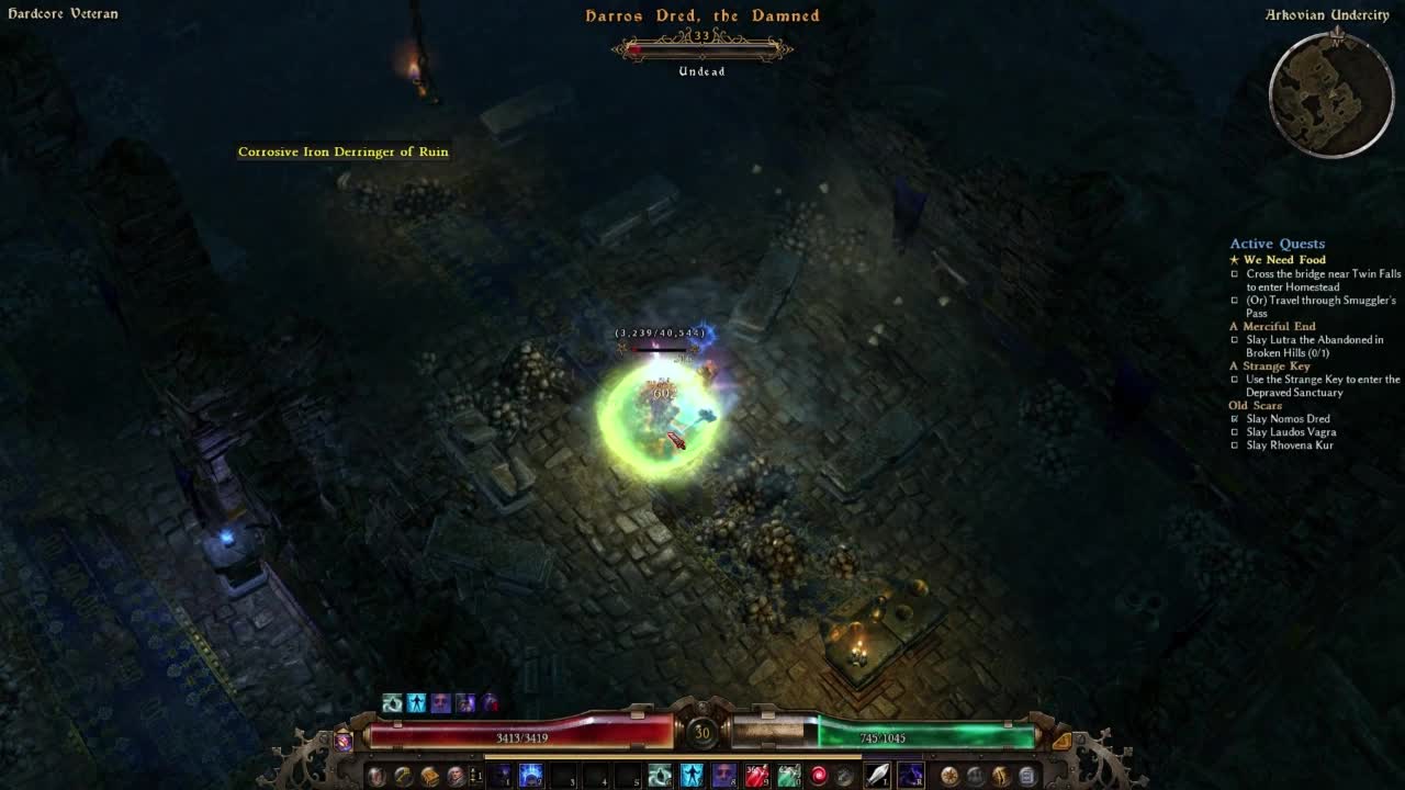 Grim dawn, Infiltrator, Normal/Veteran, Hardcore Pt 12.