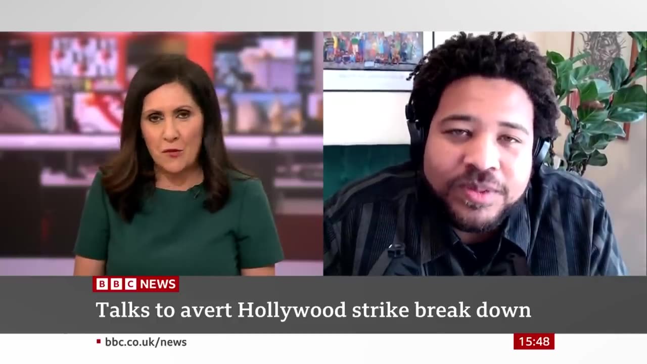 US TV shows to go off-air as Hollywood writers strike - BBC News